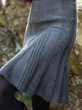 Knit skirt for women