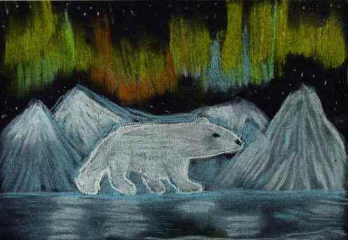 Арктика нарисовать рисунок
