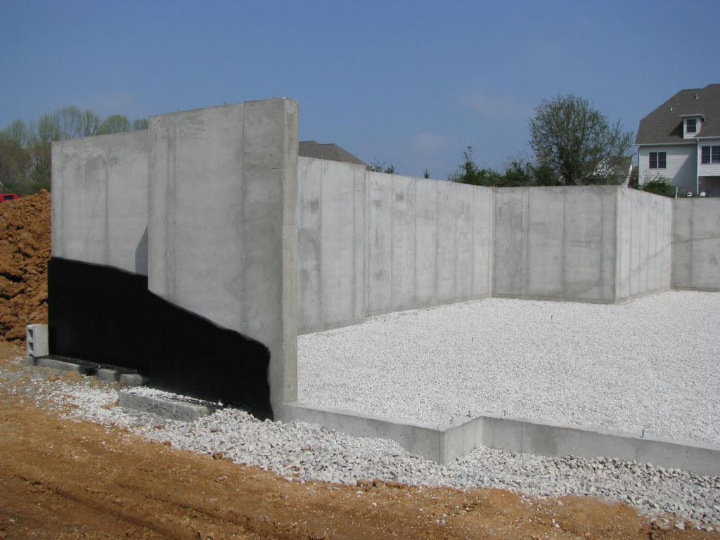 Concrete foundation