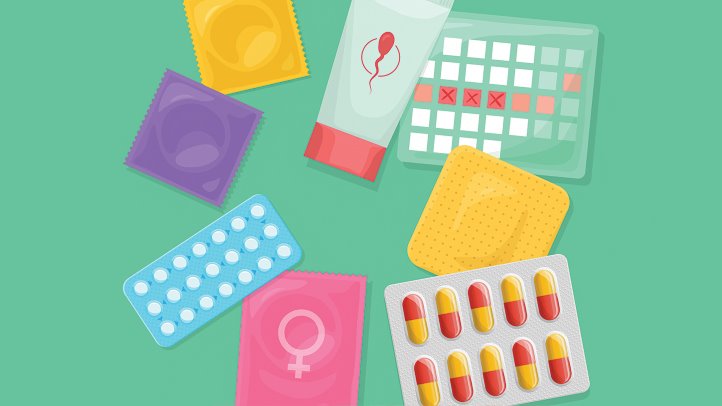 Разные типы контрацепции