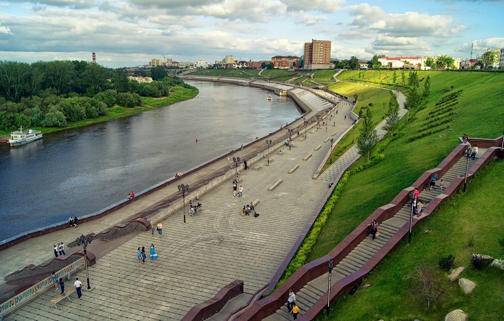 Tyumen embankment