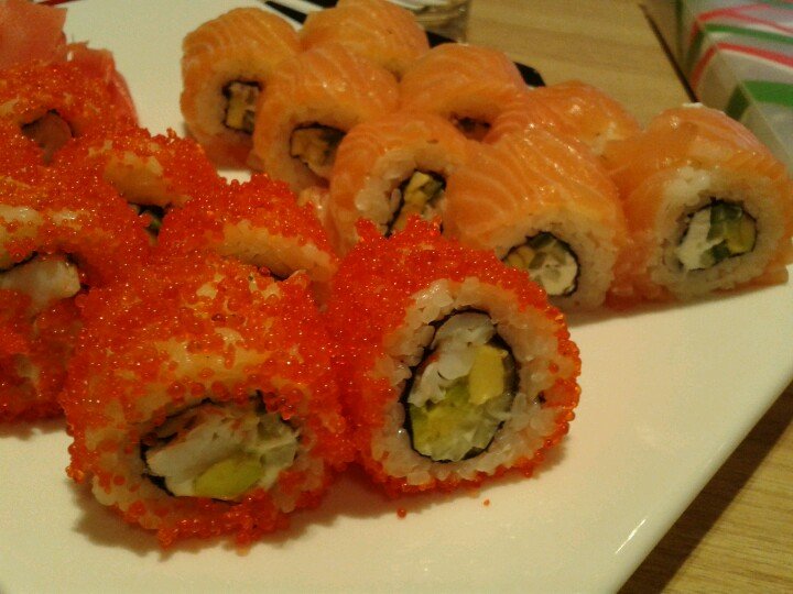 caviar rolls