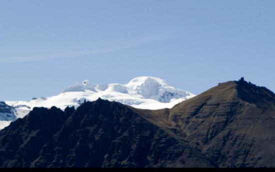 знаменитый вулкан Исландии