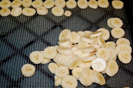 Сколько калорий в сушеных бананах