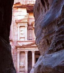 The ancient city of Petra, Jordan