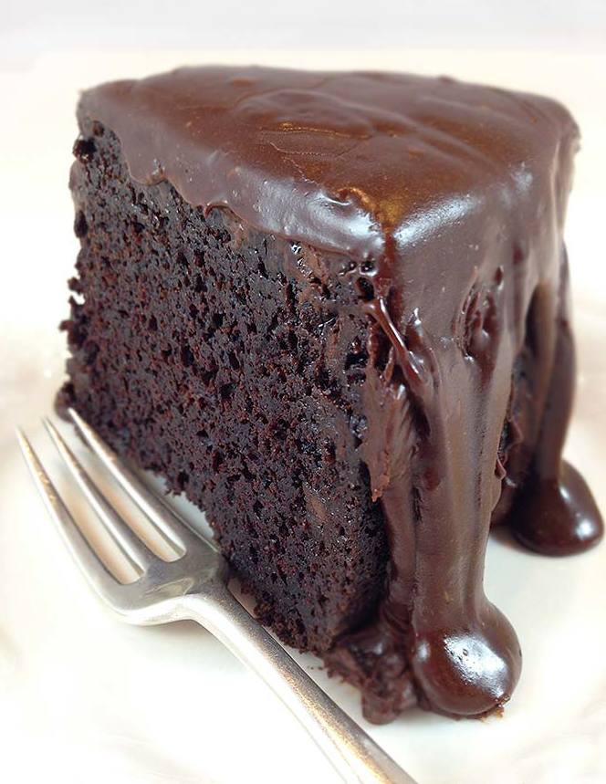 Рецепты мокрого шоколадного торта