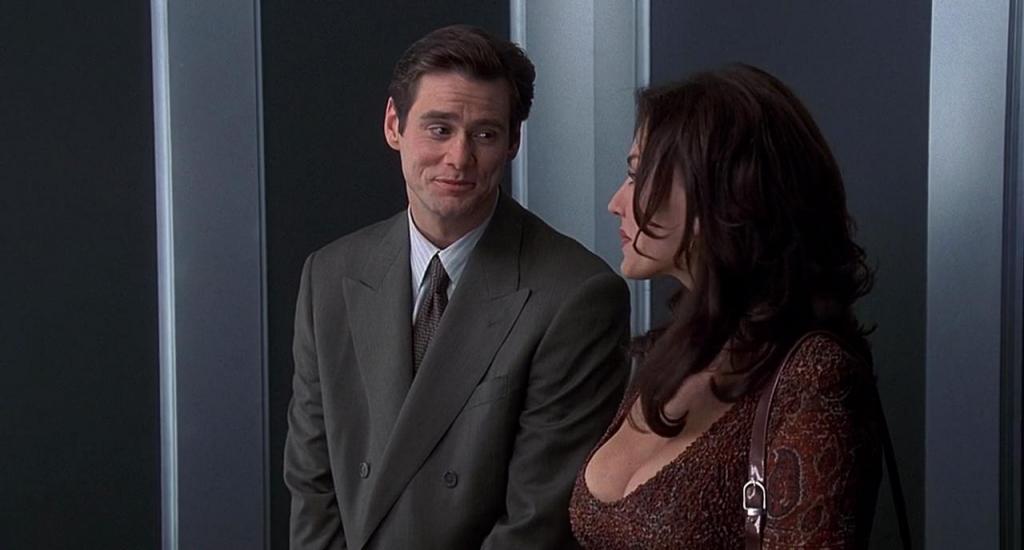 "Лжец, лжец" (1997) - роль Леди в лифте. 