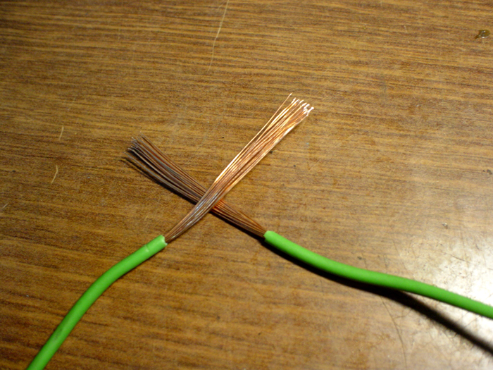 Making a copper brush