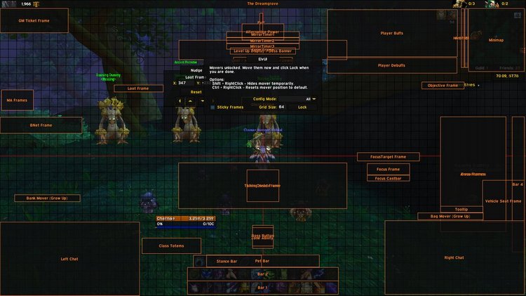 Настройка ElvUI 8.0.1