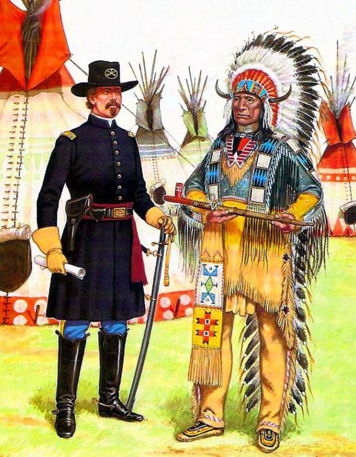 Заключение союзов с индейцами