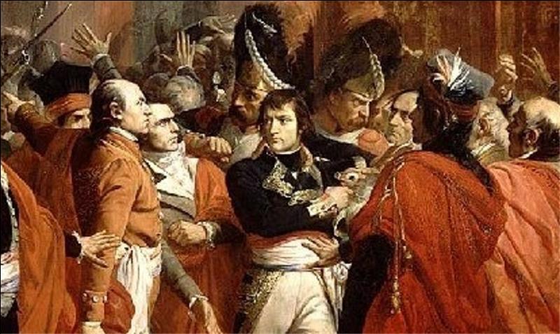 Napoleon during the coup