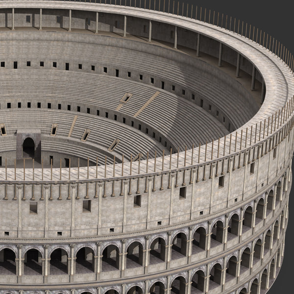 Reconstructed Colosseum Model