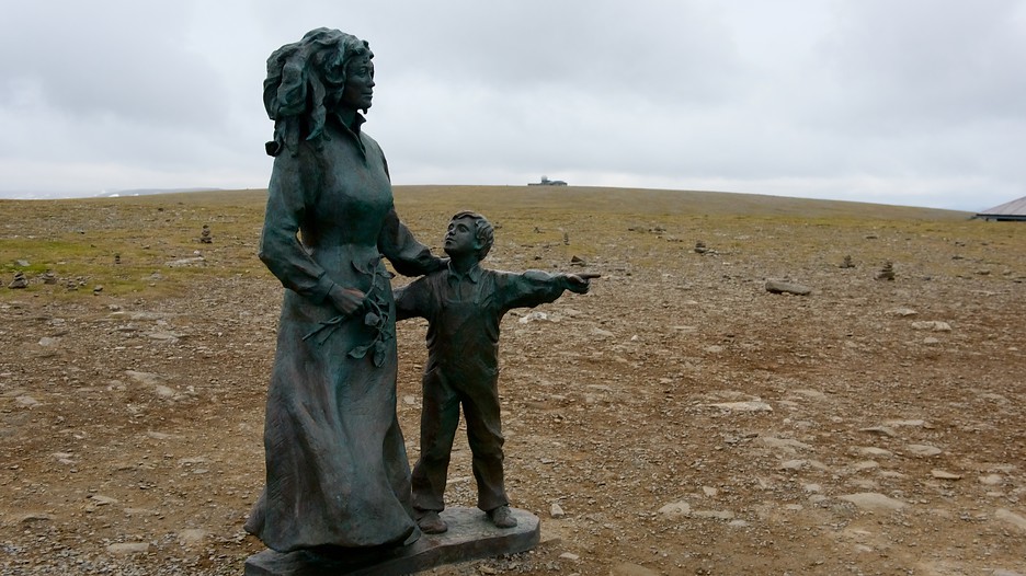 Figures of the monument "Children of the Earth"