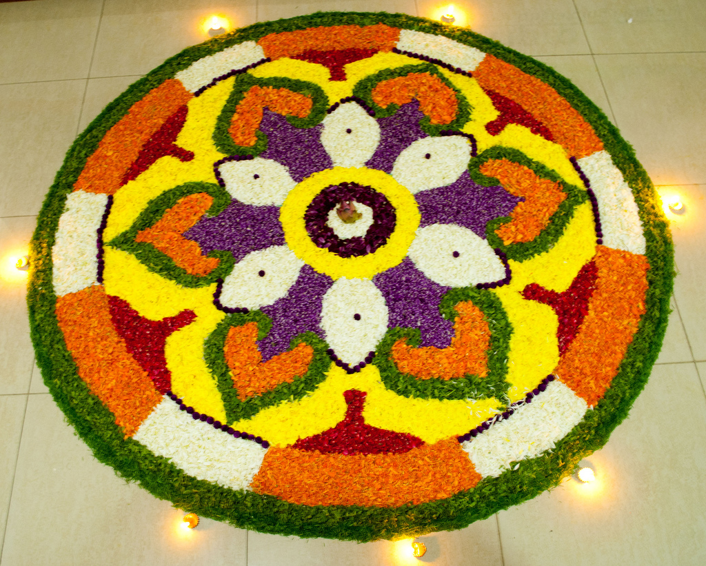 Flower carpet