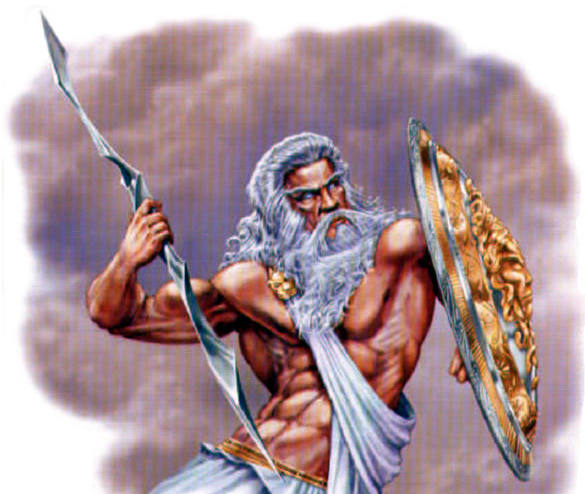 Зевс с эгидой