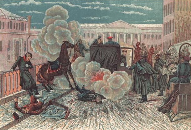 The assassination of Alexander 2