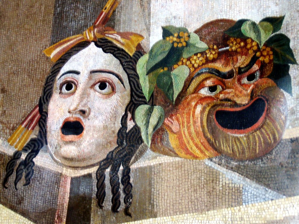 Древнегреческие маски