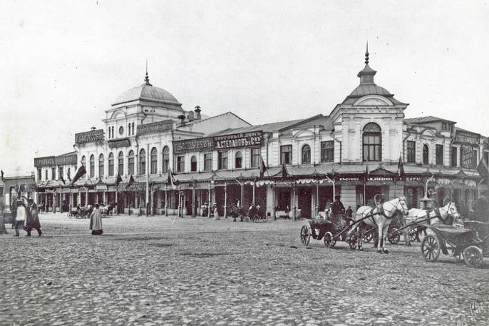 Театральная площадь в начале 19 века