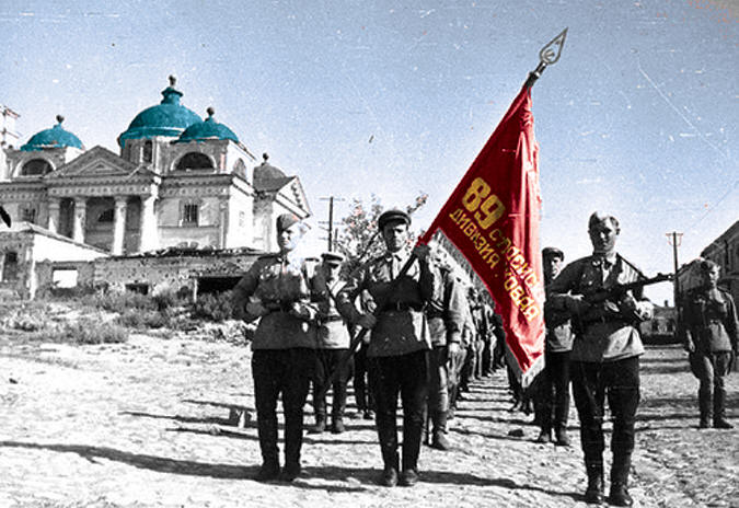 The liberation of Kharkov