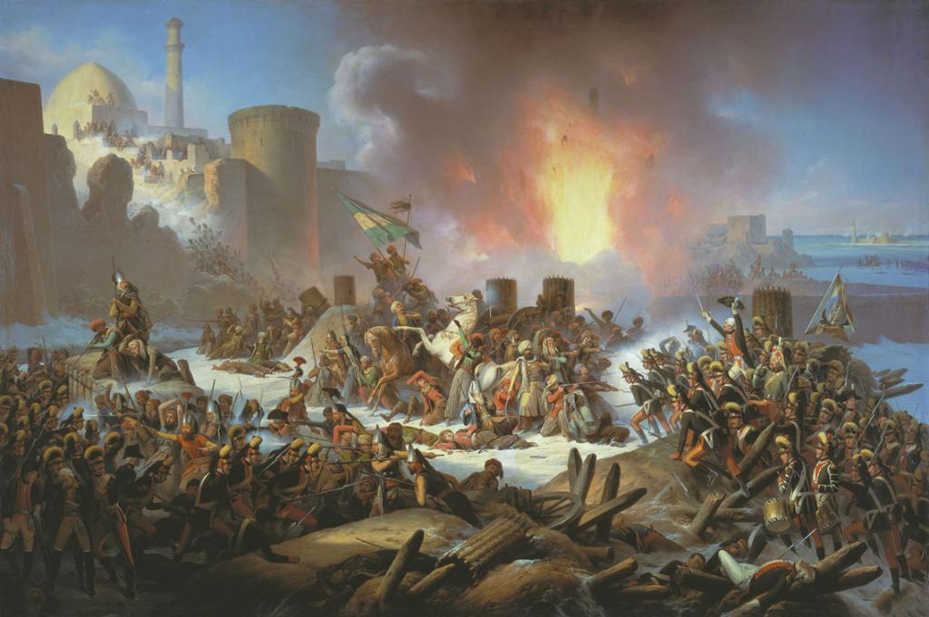 The capture of the fortress "Ochakov"