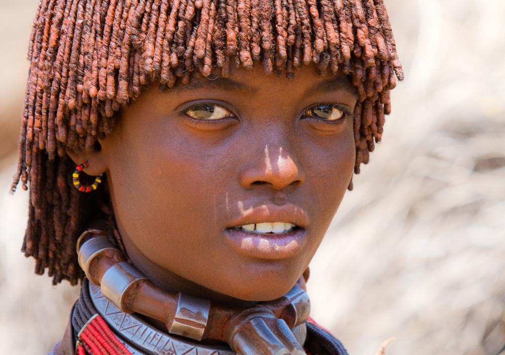 Эфиопская женщина.