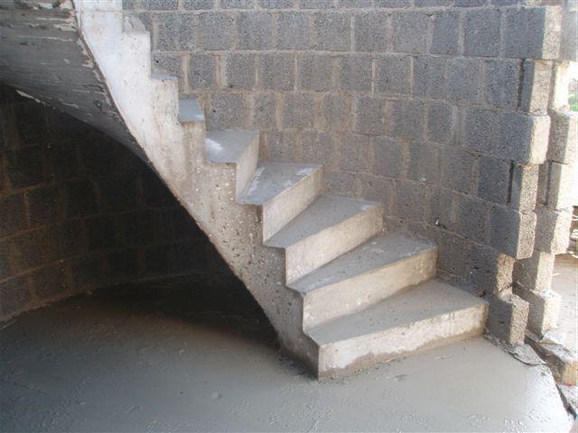 concrete steps