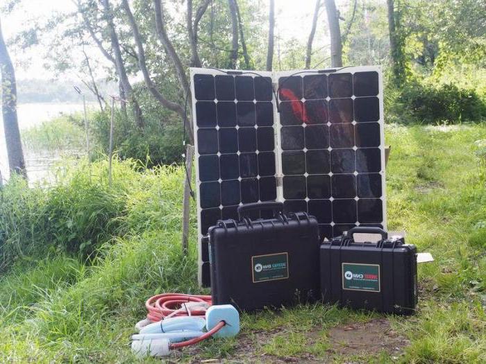 solar battery for tourism kit