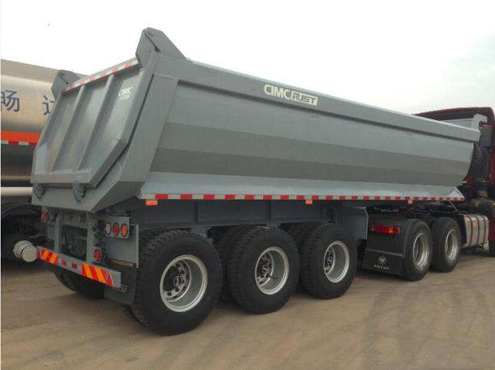 semitrailer tipper description