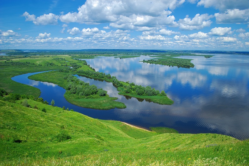 Волга (отрезок на территории республики Чувашии)