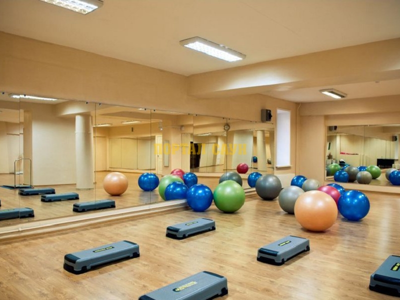 Aerobics room of the sports complex