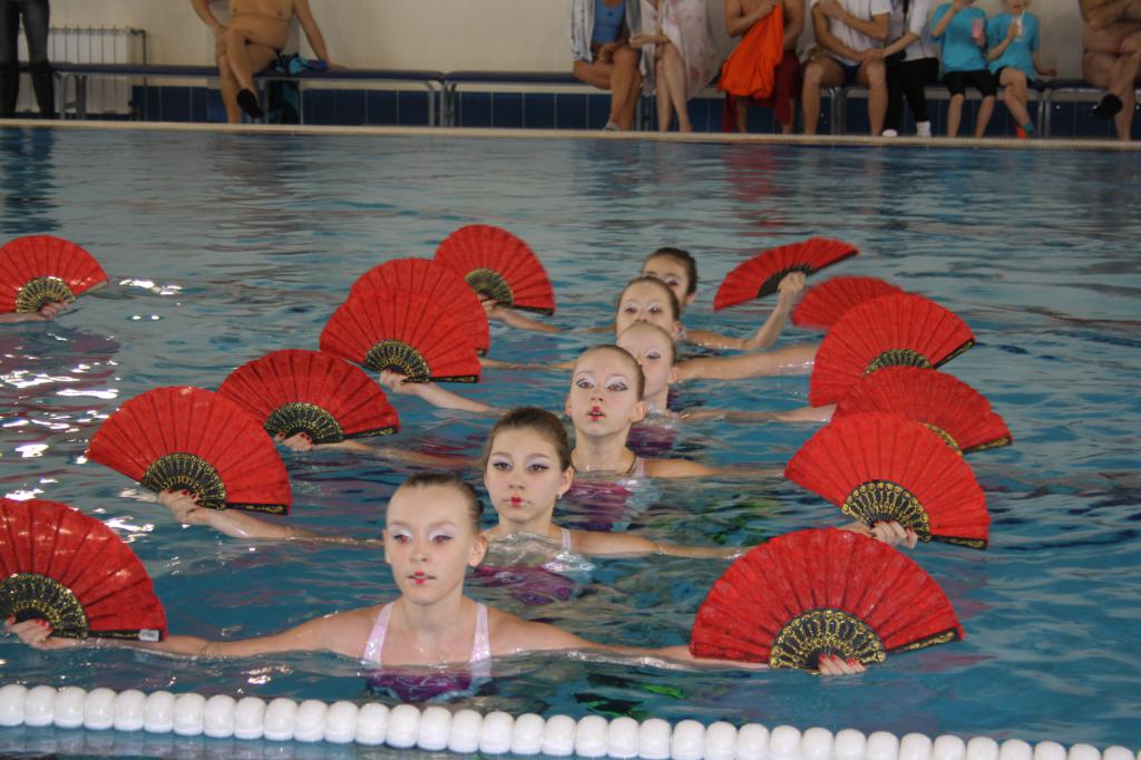 Synchronized swimming