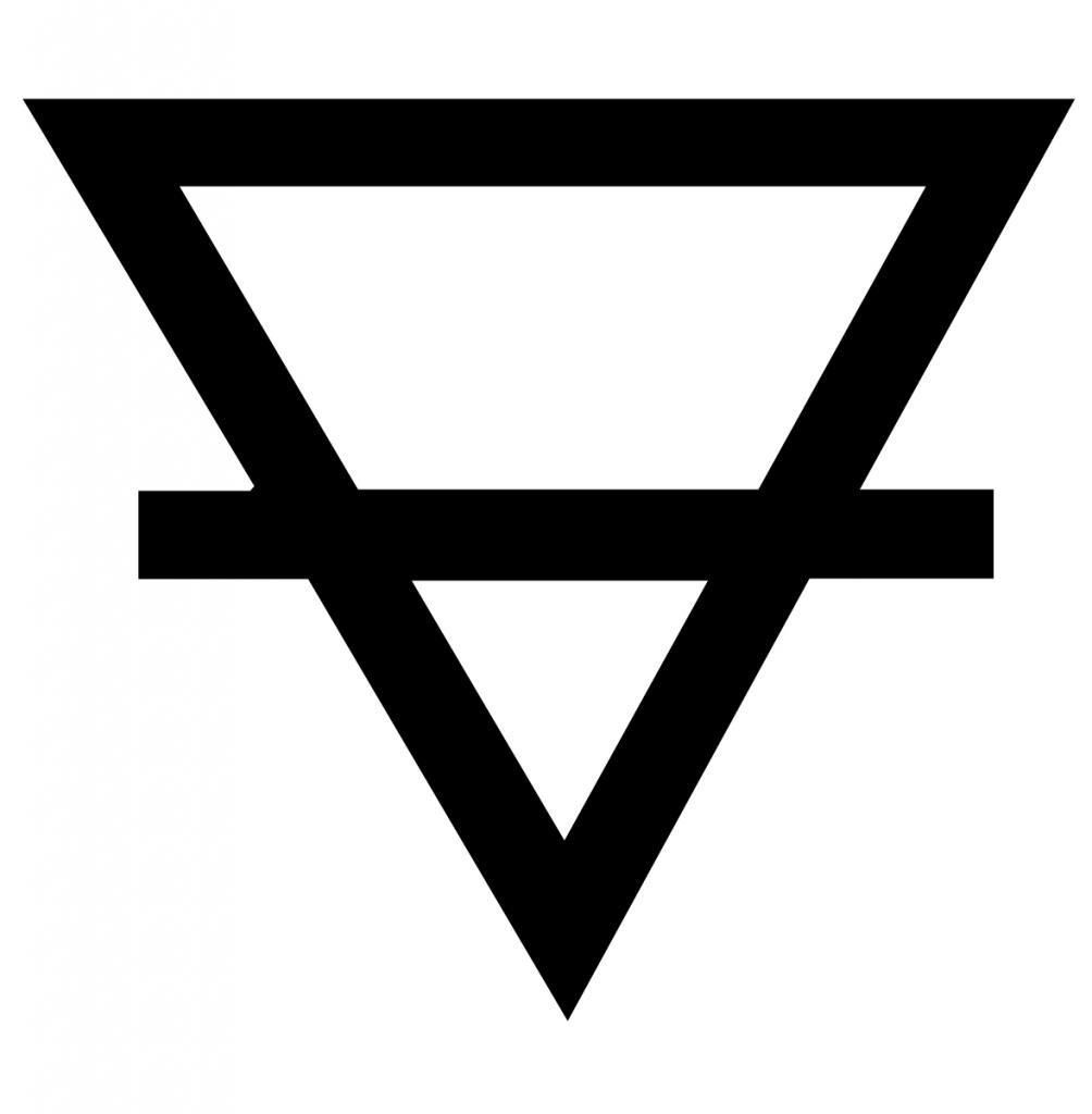 Алхимический символ земли