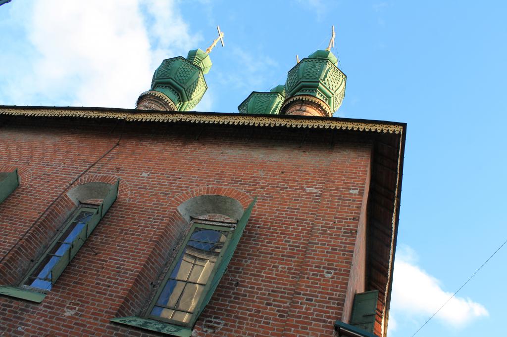 Red brick church