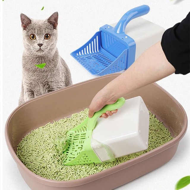 как убирать кошачий туалет с наполнителем