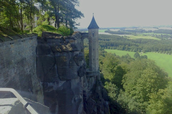 крепость кенигштайн и саксонская швейцария