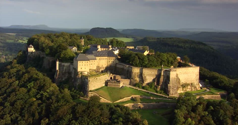 königstein fortress, switzerland