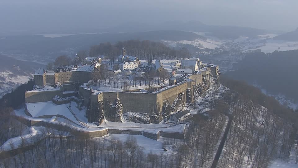 крепость кенигштайн германия