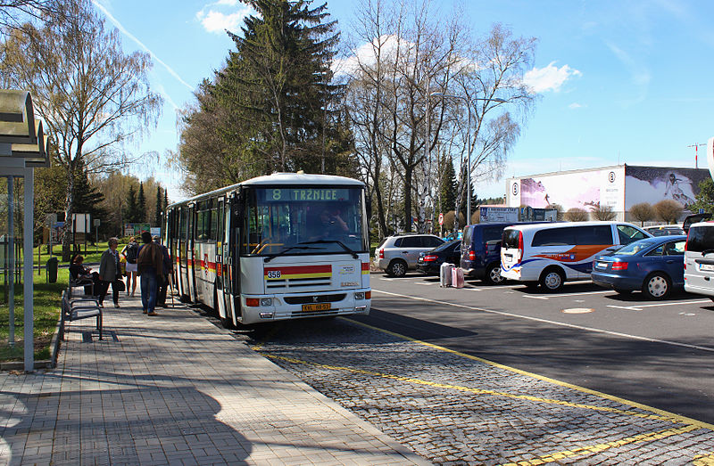 Автобус, курсирующий до терминала