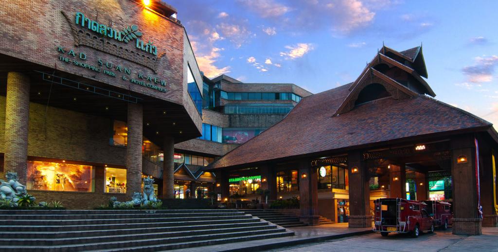 Shopping area in the center of Chiang Mai