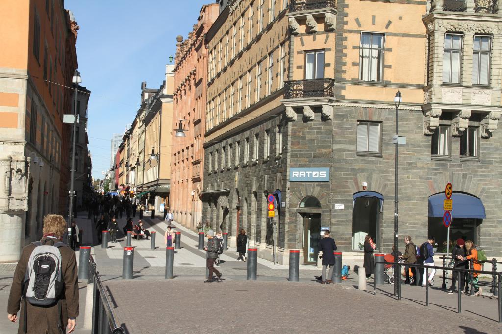 Уютные улицы Стокгольма