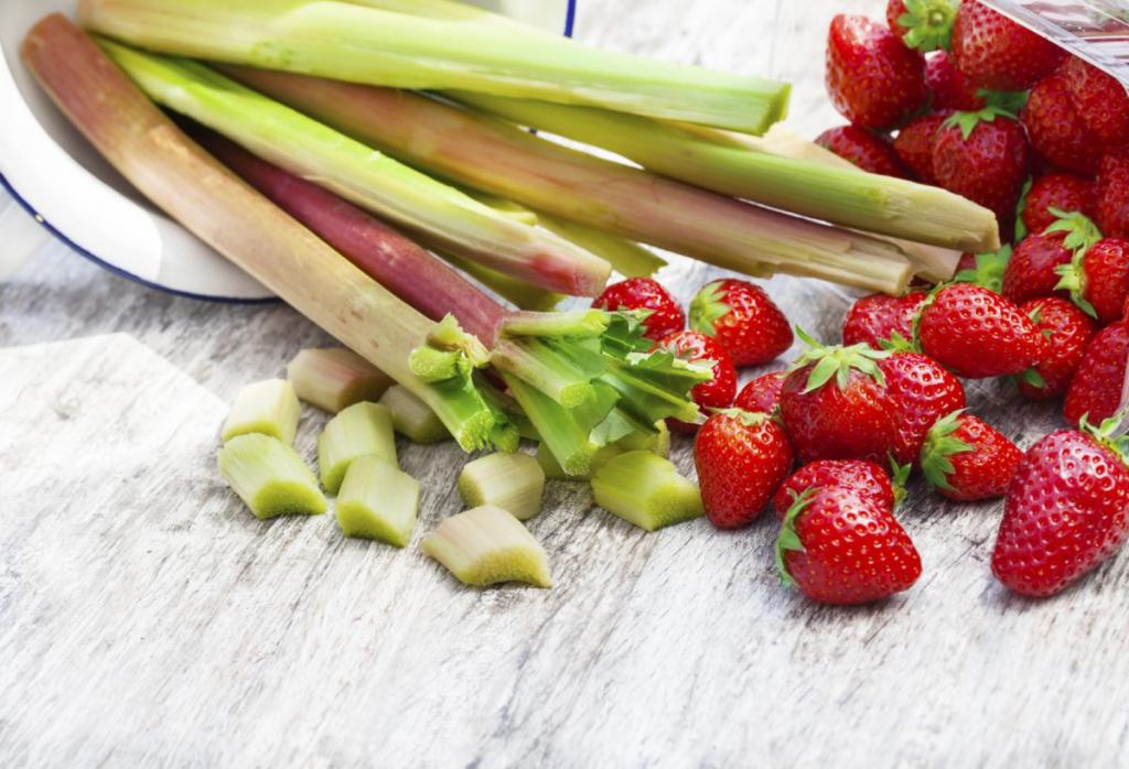 Rhubarb and Strawberry