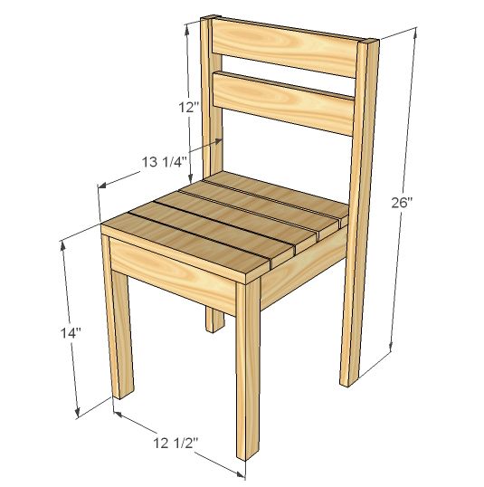 homemade wooden chairs drawing
