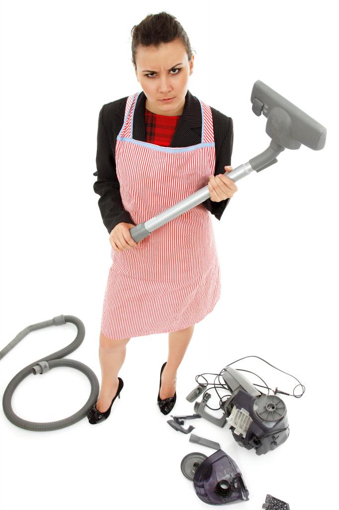 vacuum cleaner bad dust what to do