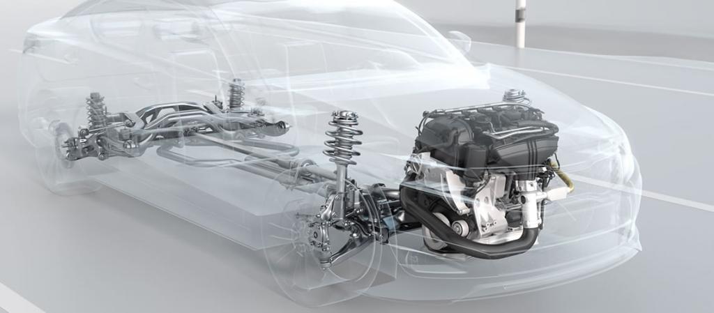 principle of operation of a gasoline car