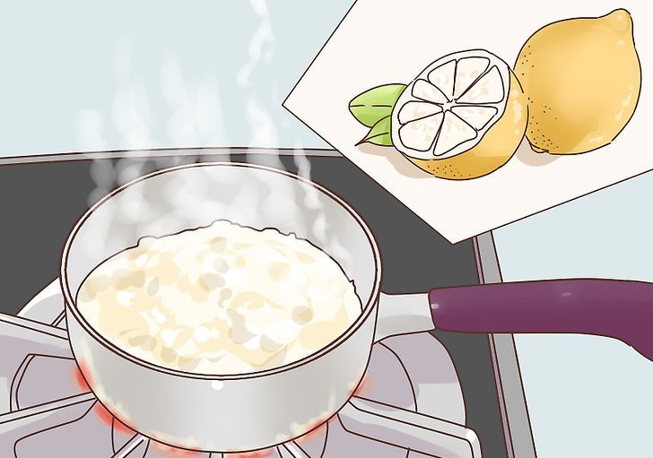remove the smell of burning in the apartment after burning food