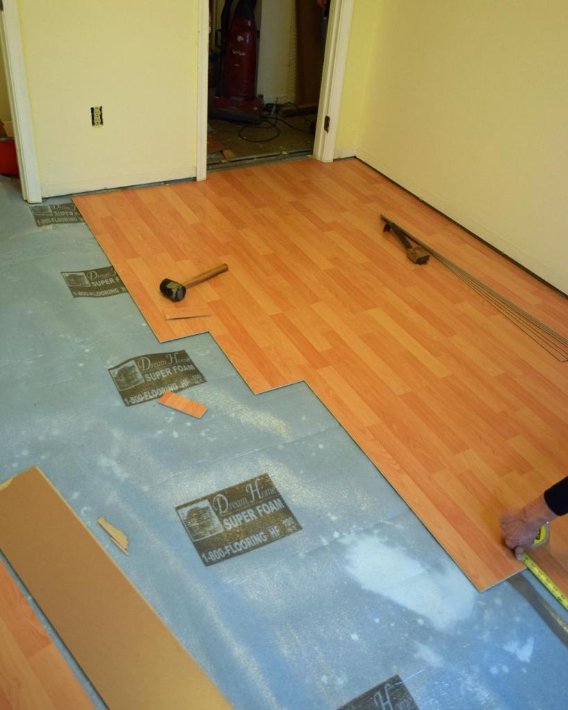 Laminate flooring technology