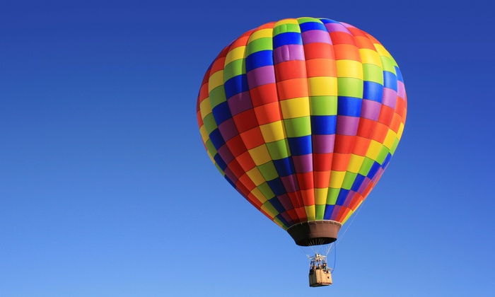 Hot air balloon ride