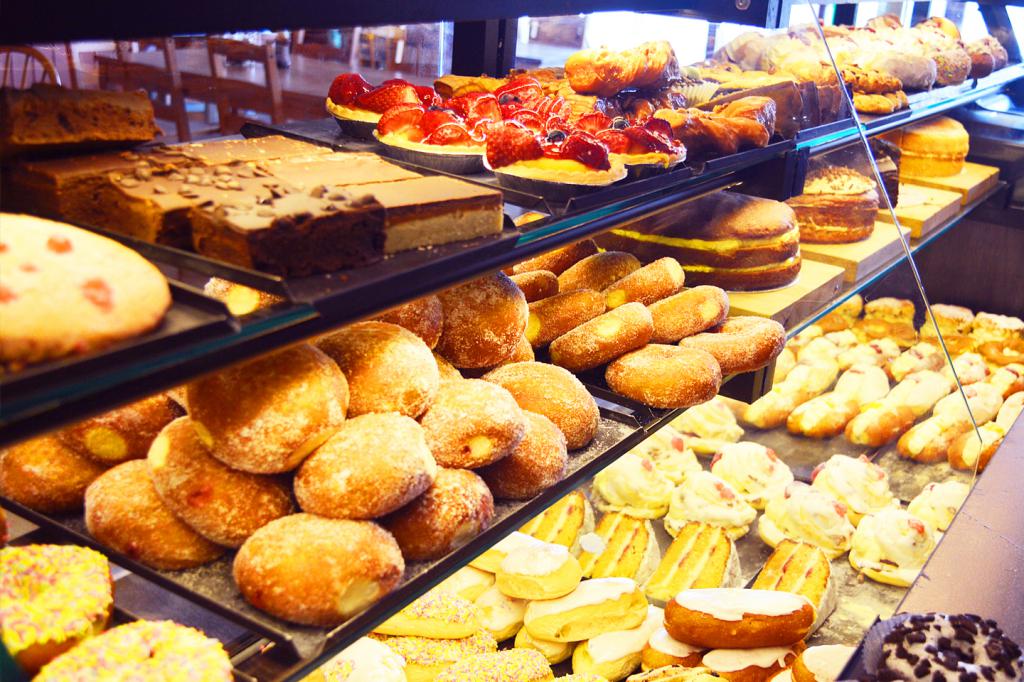 In the store you can buy pastries