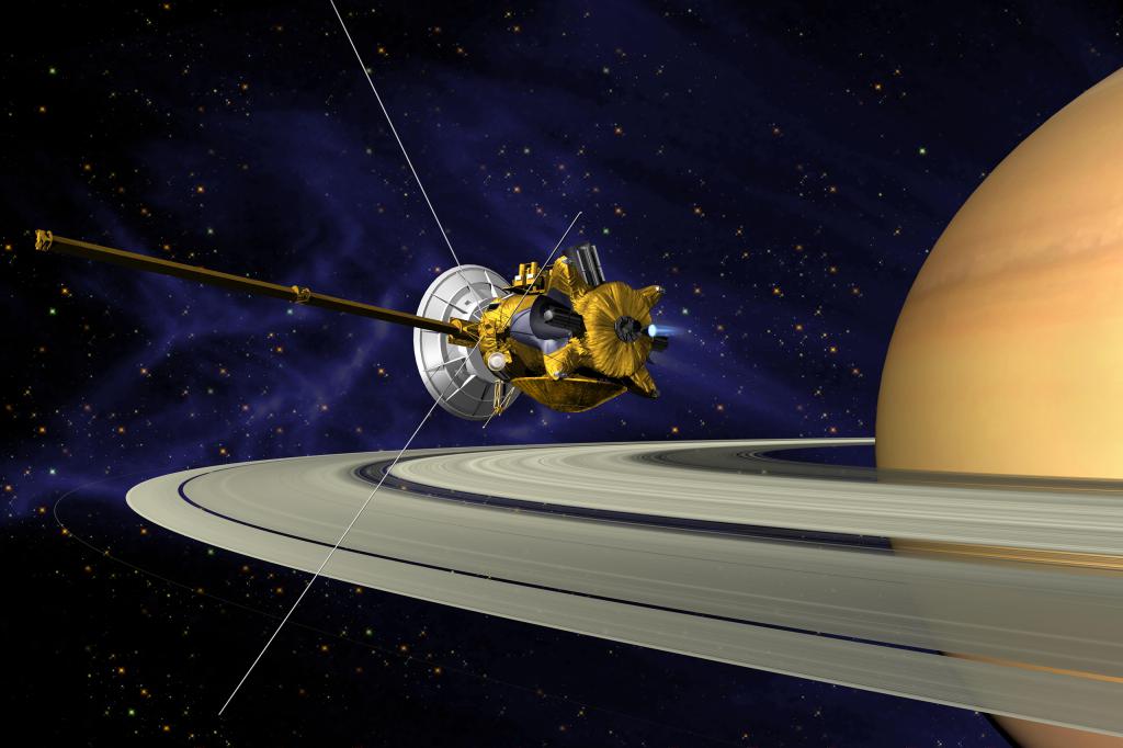 Cassini probe