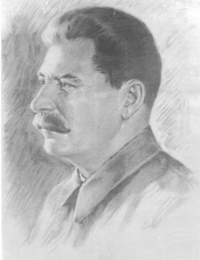 портрет Сталина